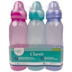 12 Pack Evenflo Feeding Classic Baby Bottles Pink purple teal 8oz Standard 0m 