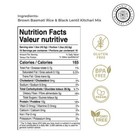 Indian Brown Basmati Rice   Lentil Kitchari Mix - Protein Superfood Jar