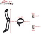 For Harley Touring Road King Street Glide 14  Rear Remote Reservoir Gas Brackets