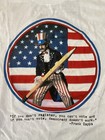 Vintage 1988 Frank Zappa  first Amendment  Promo T-shirt  l 