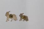  Collectible Lot Of 2 Unicorn Pins Gold-tone With Enamel Fill Vintage