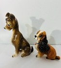 Vintage Walt Disney Productions Lady And The Tramp Porcelain Figurines Japan