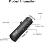 Mini Telescope 2000x24 Waterproof Monocular For Adults Camping   Sporting Events
