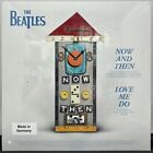 The Beatles  now And Then  2023 Apple 45rpm 7  Blue white Vinyl Brand New Sealed