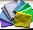 8 Pack 1 2 Yard Fabric Lot Cotton Fabric 4 Yards Total Blue Solid Colors