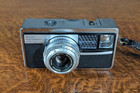 Vintage Kodak Instamatic 500 Camera With Case Untested Schneider Xenar 38mm Lens