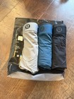 Lululemon 3 Pack Always In Motion Boxer Modal Short Black grey navy S xl