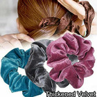 Women Velvet Elastic Hair Scrunchies Hair Bands Scrunchy Hair Band Hair Ties Lot
