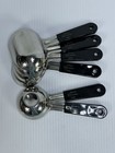 Lot Of 6 Mercer Culinary Stainless Steel Food Portion Scoops M35934   M35935