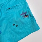 Guy Harvey Ripstop Board Shorts Womens 8 Turquoise Blue Performance Fishing