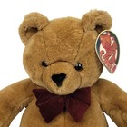 Vintage 1993 Georgi Bear 20  Plush Stuffed Animal Brown W  Bowtie Nwt