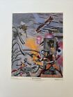 Marvel Superheroes Portfolios Beware Of The Danger Room 1983 Print - Lot Of 10