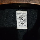 Ortegas Chimayo Coat Vintage Usa Made Black Hand Woven Rare Western Jacket 