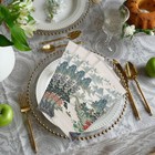 50 Pcs Chinoiserie Guest Napkins 2 Ply Vintage Disposable 50 Pcs 