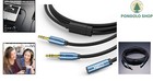 Audio Splitter Female To 2 Male 3 5mm Trs Stereo Headphones Adapter Cable