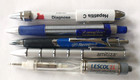 Lot 5 Pharmaceutical Drug Rep Pens Medical Pharmacy Collectibles Heavy Metal