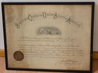 1888 U s  Supreme Court Bar Admission Certificate     R g  Erwin     Savannah  Ga