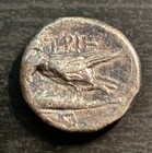 Thrace Moesia Istros Ar Silver Drachm C  4th Century Bc Sea-eagle Dolphin