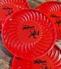 Old German Premium Lager Beer Plastic Coasters Set Of 4 Queen City Brewing Co
