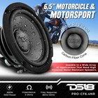 Ds18 Pro-cf6 4nr 6 5  Mid-bass Car Speaker Neodymium Rings Water Resistant