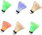 6 Pack Led Badminton Shuttlecock For Yard Games Outdoor Indoor Sports