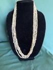 100  Hawaiian Momi Shell  Lenalena Onikiniki Laiki Shells 28       5 Strand Lei  