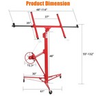 11ft Drywall Lifter Sheetrock Lift Panel 150lbs Heavy Duty Sheetrock Hoist Panel