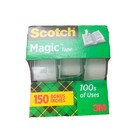 Scotch Magic Tape 3-pack   3105  3 4  X  1050  Extra 150 Bonus Inches 3pack