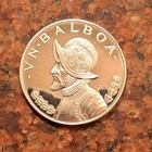1969 Panama 1 Balboa Coin - Proof -  900 Silver - Only 14 000 Minted -  b6739