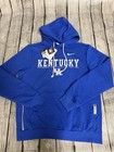 Nwt Men   s Nike Kentucky Wildcats Sideline Standard Issue Hoodie Medium Royal Blu