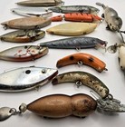 Lot Of 14 Mixed Brands Of Vintage Fishing Lures Cordell Lazy Ike Unknown Lures