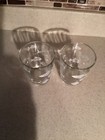 Aquarium Ocean Salt Water Sea Fish White Enamel Cocktail Rocks Glass Mcm Atomic