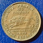 Rare Beautiful 1834 Perish Token  hard Times 