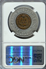1901 Encased Indian Head 1c - Carbon Mercantile Co  - Red Lodge  Mt Ngc- Ec 8027