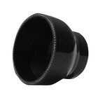 Black 2  To 3  Inch 51-76mm Straight Silicone Hose Reducer Turbo Coupler