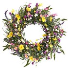 Spring Wreath 24 Inch Summer Wreaths For Front Door Artificial Flower Wreath