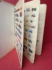 Vintage Blue Ribbon Stock Stamp Album Book Loaded With Stamps Have Fun Searching