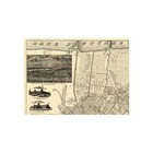 Historic City Map - New Orleans Louisiana Expositiion - Burke 1890 - Vintage