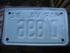 1982 Virginia Motorcycle Dealer License Plate  Auto Tag Garage Wall Decor  D 896