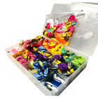 Huge Lot 60  Embroidery Floss Hanks Assorted Colors Cross Stitch Thread Case