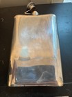 Sterling Silver Large Whiskey Flask 5 8 Pint 7 Troy Oz