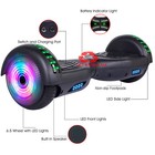 Hoverboard For Kids Self Balancing Scooter With Bluetooth And Colorful Lights