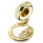 C g  Conn Model 20kw Intermediate Brass Sousaphone Sn 660942 Excellent