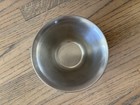 Vintage Danish Modern Mid Century Stainless Denmark Bowl Attached Plate