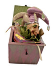Vintage Wayne Kleski Katherine   s Collection Charming Jester Jack In The Box