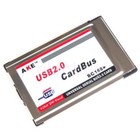 New Pcmcia To Usb 2 0 Hub Cardbus Dual Card 480m Adapter