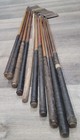 10 Antique Vintage 1895 To 1910 Smooth Face Hickory Wood Shaft Golf Club Putters