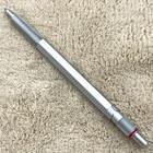 Vintage Rotring 600 Ballpoint Pen Silver 4-color Ink Indicator Old Model Rare