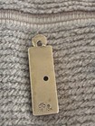 Vintage 10k Gold Filled Amethyst Ruler Pendant J C Penney Employee Award