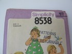Vintage 1978 Simplicity 8538 Sewing Pattern  Toddler Sundress top  pants Sz 4  l